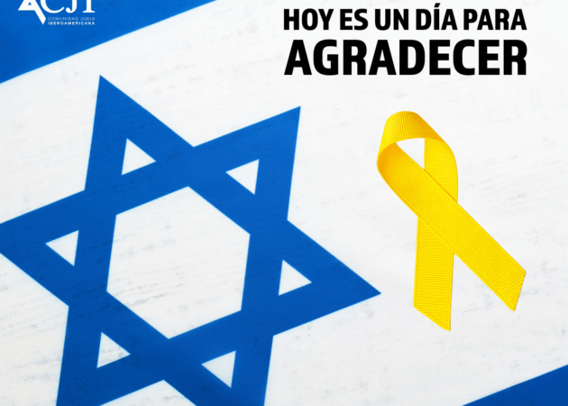 Hoy es un día para agradecer.